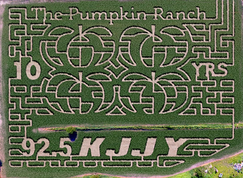 The Pumpkin Ranch Maze Design 2019