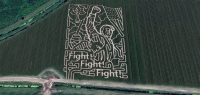 Trump Corn Maze