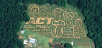 tractor corn maze